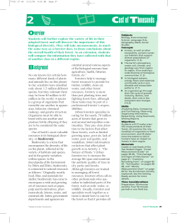 Cast ofThousands - Project Learning Tree