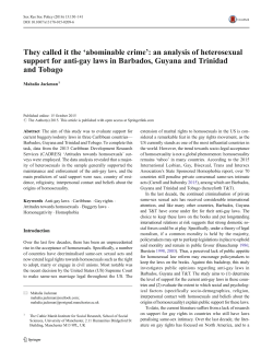 They called it the `abominable crime`: an analysis of heterosexual