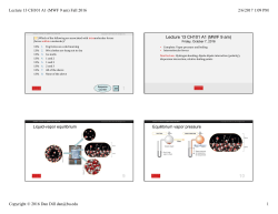 Lecture 13 CH101 A1 (MWF 9 am) Fall 2016 2/6/2017 1:09 PM
