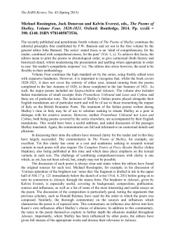 Michael Rossington, Jack Donovan and Kelvin Everest, eds., The