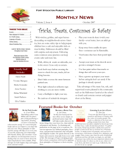 October 2007 - Fort Stockton Public Library