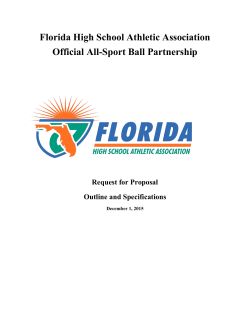 Official All-Sport Ball Partnership RFP Specifications