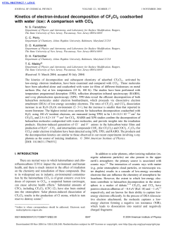 Kinetics of electron-induced decomposition of CF2Cl2 coadsorbed