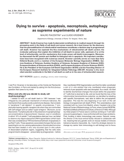 Full Text  - The International Journal of Developmental Biology