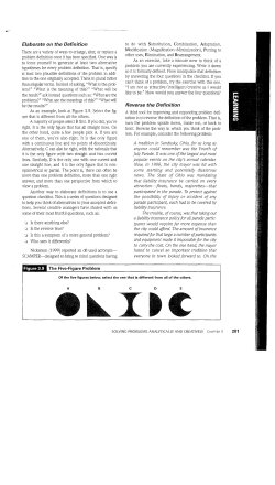 Elaborate on the Definition Reverse the Definition A tradition in