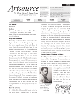 Publication - Music Center