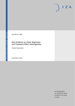 New Evidence on Linear Regression and Treatment Effect