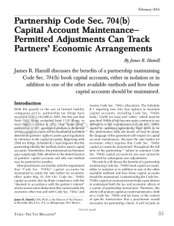 Partnership Code Sec. 704(b)