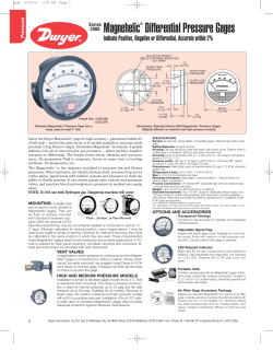 2000 Magnehelic&reg; Differential Pressure Gages