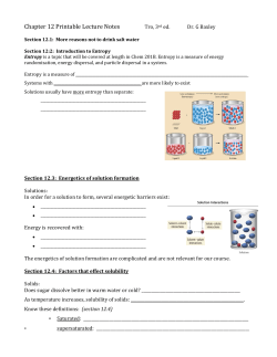 Chapter 12 Printable Lecture Notes