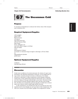 The Uncommon Cold