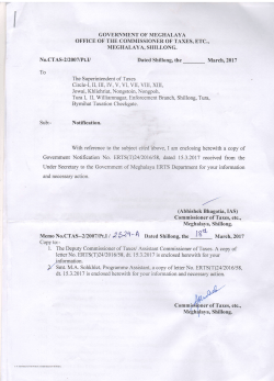 Number ERTS(T)24/2016/58 Dated 15-03-2017