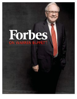 On warren buffett - Raymond James Ltd.