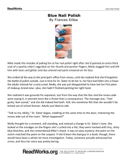 Blue Nail Polish - Erie School District