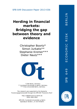 Herding in financial markets: Bridging the gap between theory and