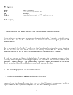 Penri-Williams, Hugh - The Institute of Internal Auditors