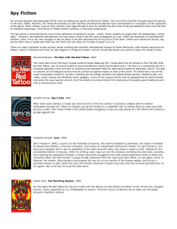 Spy Fiction