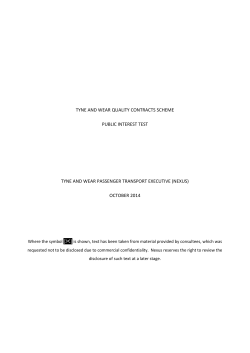 Appendix C - QCS Public Interest Test Report