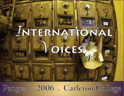 Pangea . 2006 . Carleton College