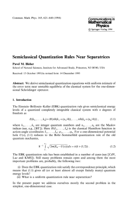 Semiclassical Quantization Rules Near Separatrices