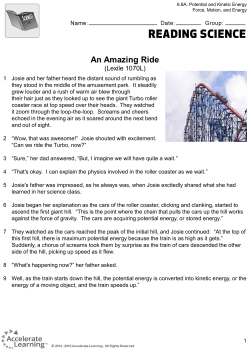 An Amazing Ride