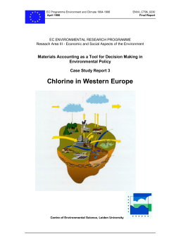 Chlorine in Western Europe