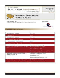State Profile: Missouri - Boston College Home Page