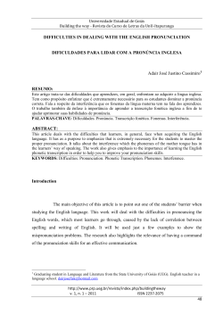 4-difficulties in dealing with the english pronunciation