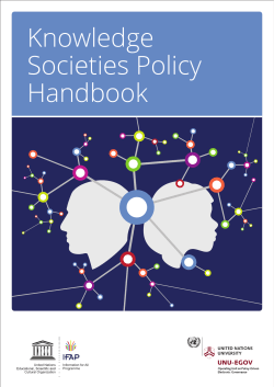 Knowledge Societies Policy Handbook