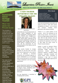 Tourism Quarterly - August 2011