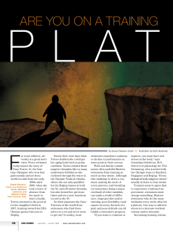 Are You On A Training Plateau?