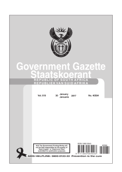 40584 30-1 Icasa - Government Printing Works
