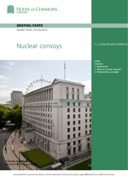 Nuclear convoys