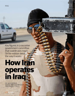 How Iran operates in Iraq