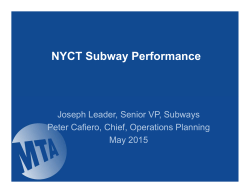 NYCT Subway Performance