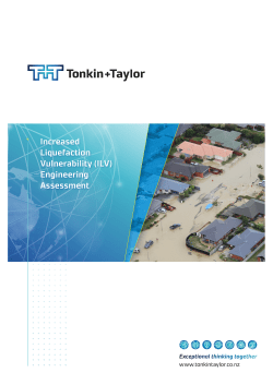 Increased Liquefaction Vulnerability (ILV