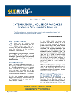 international house of pancakes - UW