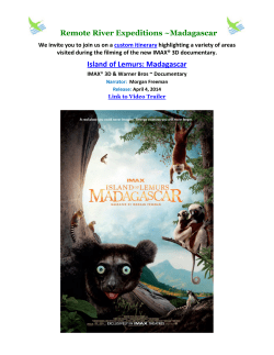 Island of Lemurs: Madagascar