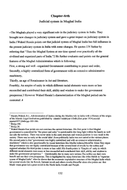 Chapter-4rth Judicial system in Mughal India