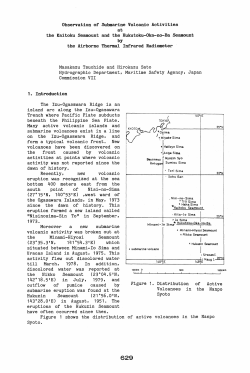 Observation or Submarine Volcanic Activities at the Kaitoku