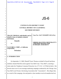 motion for summary judgment