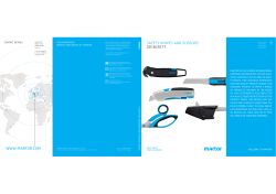 safety knives and scissors 2016/2017