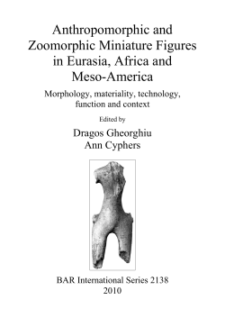 Anthropomorphic and Zoomorphic Miniature Figures in Eurasia