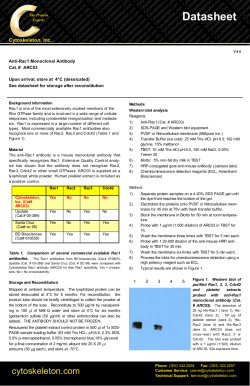 Datasheet - Cytoskeleton, Inc.