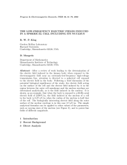 The low-frequency electric fields induced in a spherical cell