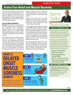 Active Pain Relief and Muscle Recovery