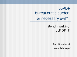 Bureaucratic beast or legitimacy through process