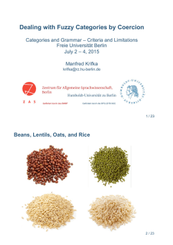 Beans, Lentils, Oats, and Rice - Service f&uuml;r HU