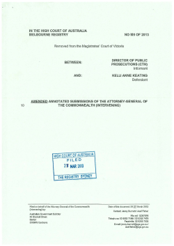 Amended - High Court of Australia