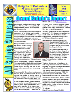 Saints Council 11402, May 2012